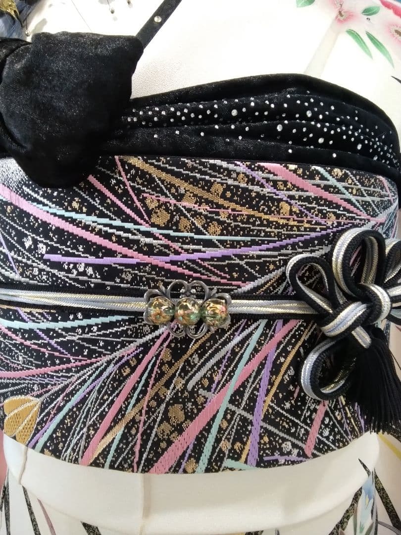 振袖フルセット、正絹落款、成人式、重ね衿帯揚げ帯締め、西陣袋帯、襦袢、ガード加工