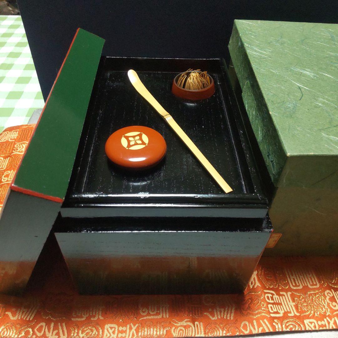 お値下げ。茶道具　茶箱セット