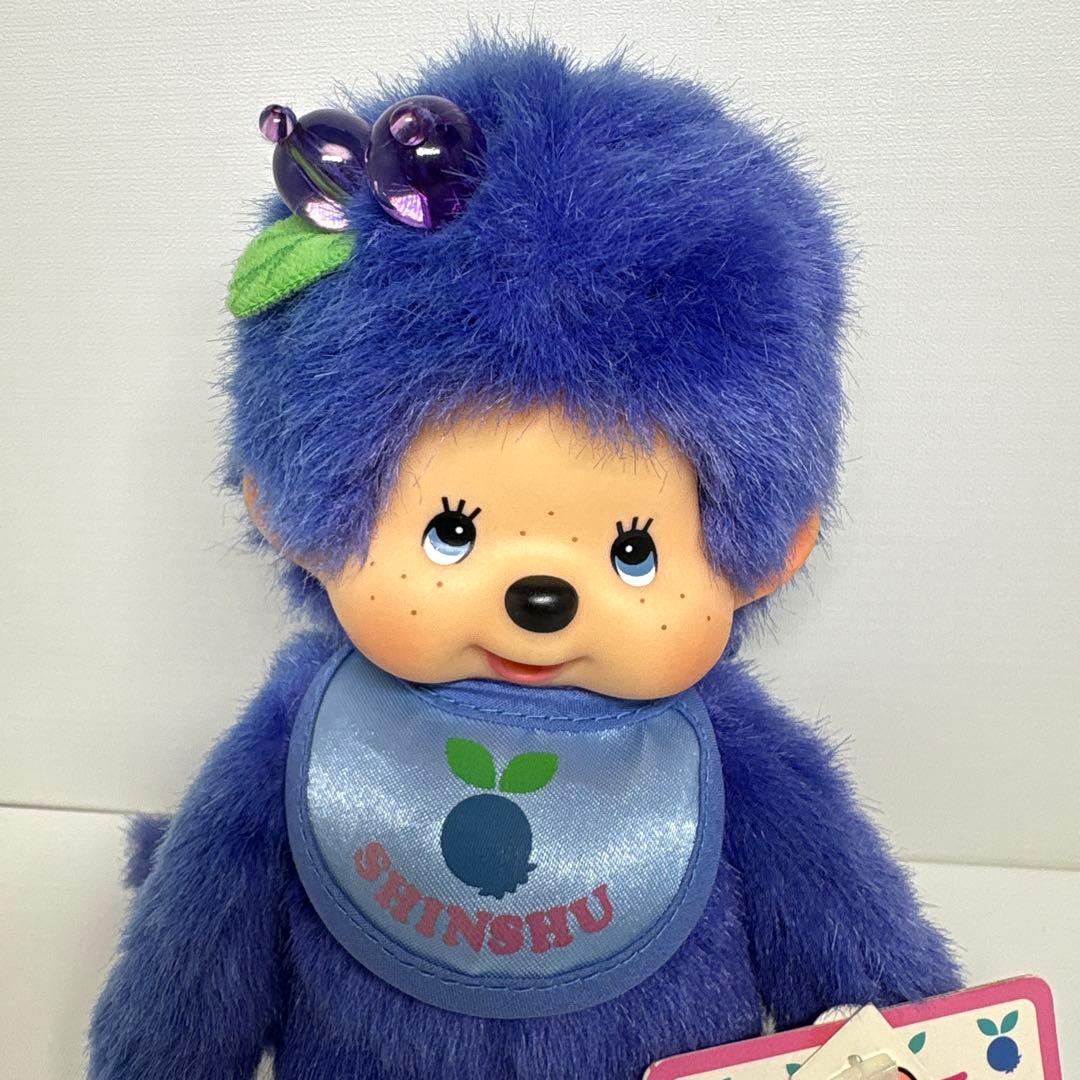 新品未使用 信州限定 ブルーベリー モンチッチ monchhichi 1657
