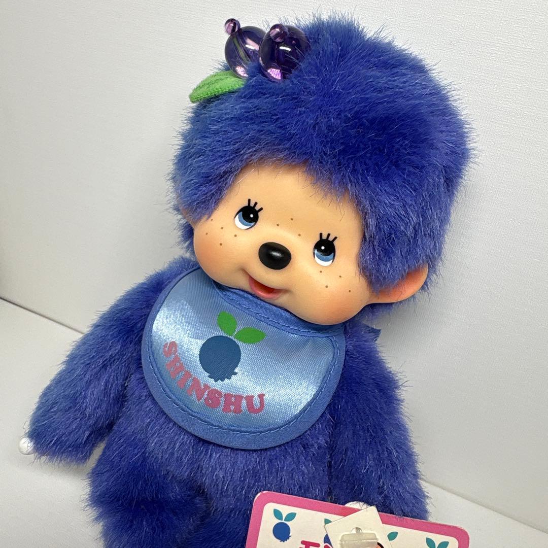 新品未使用 信州限定 ブルーベリー モンチッチ monchhichi 1657