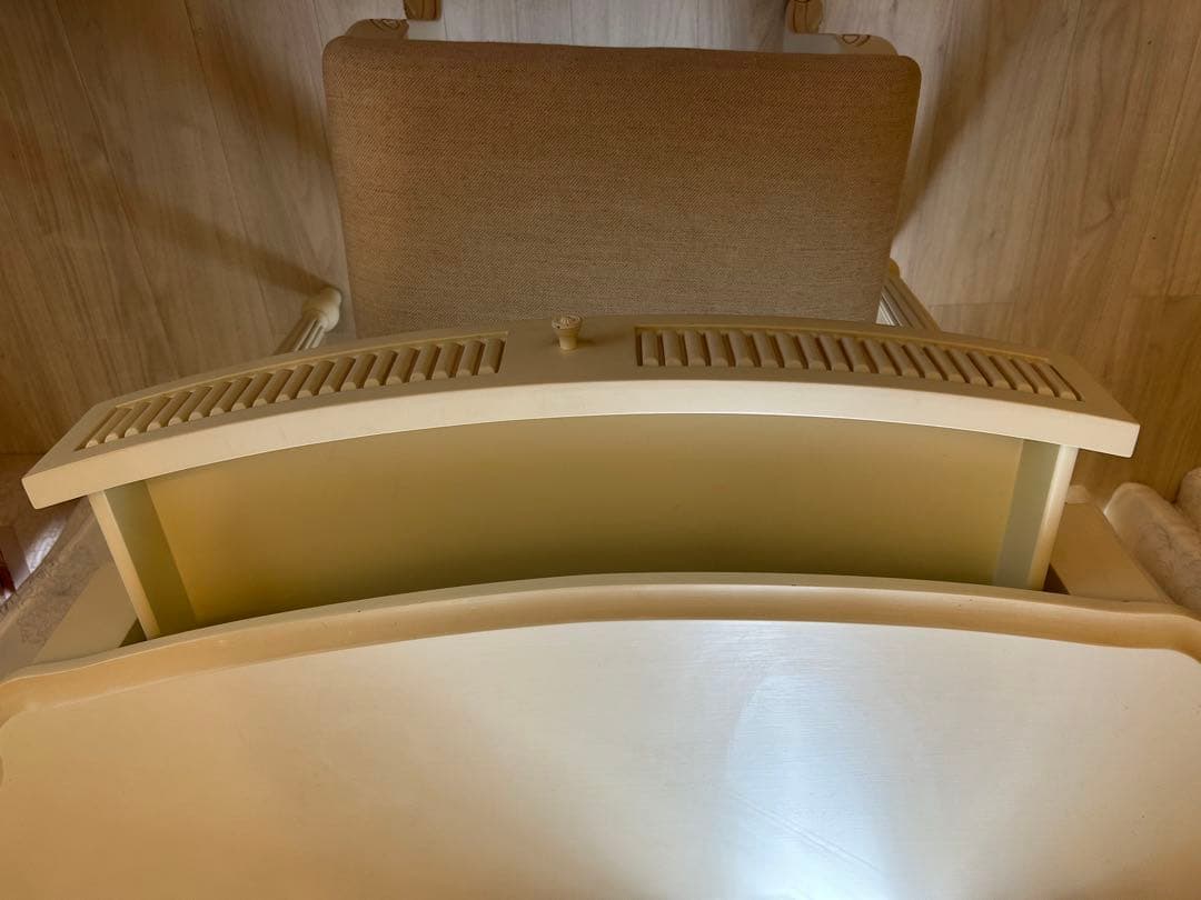 【ダイヤモンドベッド】アイボリー クラシックスタイル ドレッサー