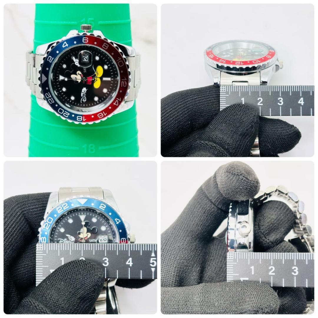 aiko愛用 アナザーヘブン ミッキーGMT 腕時計 ペプシカラー メンズ