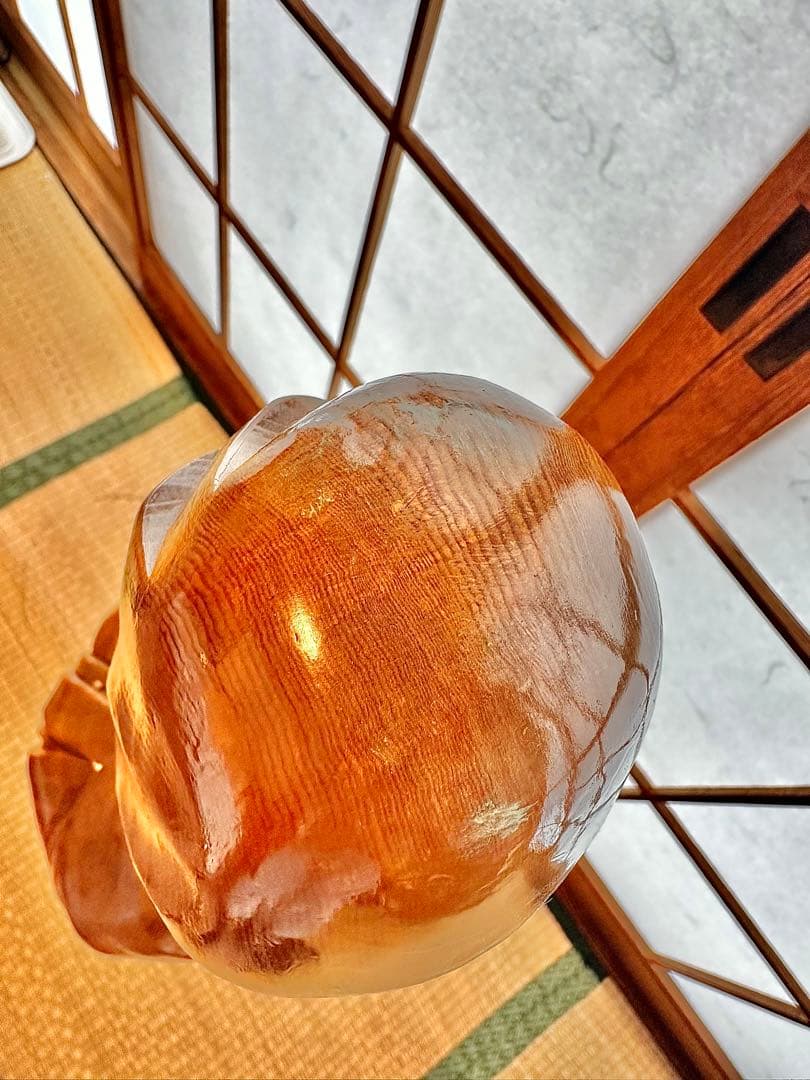 白衣観音 木彫 3尺 仏像 彫刻 コレクター