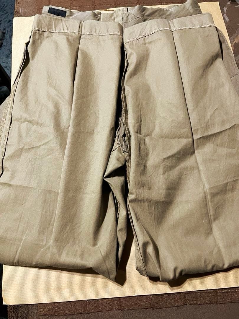 n*o様 *田中オム* コムデギャルソンオム ストーンウォッシュ綿 チノパンAD