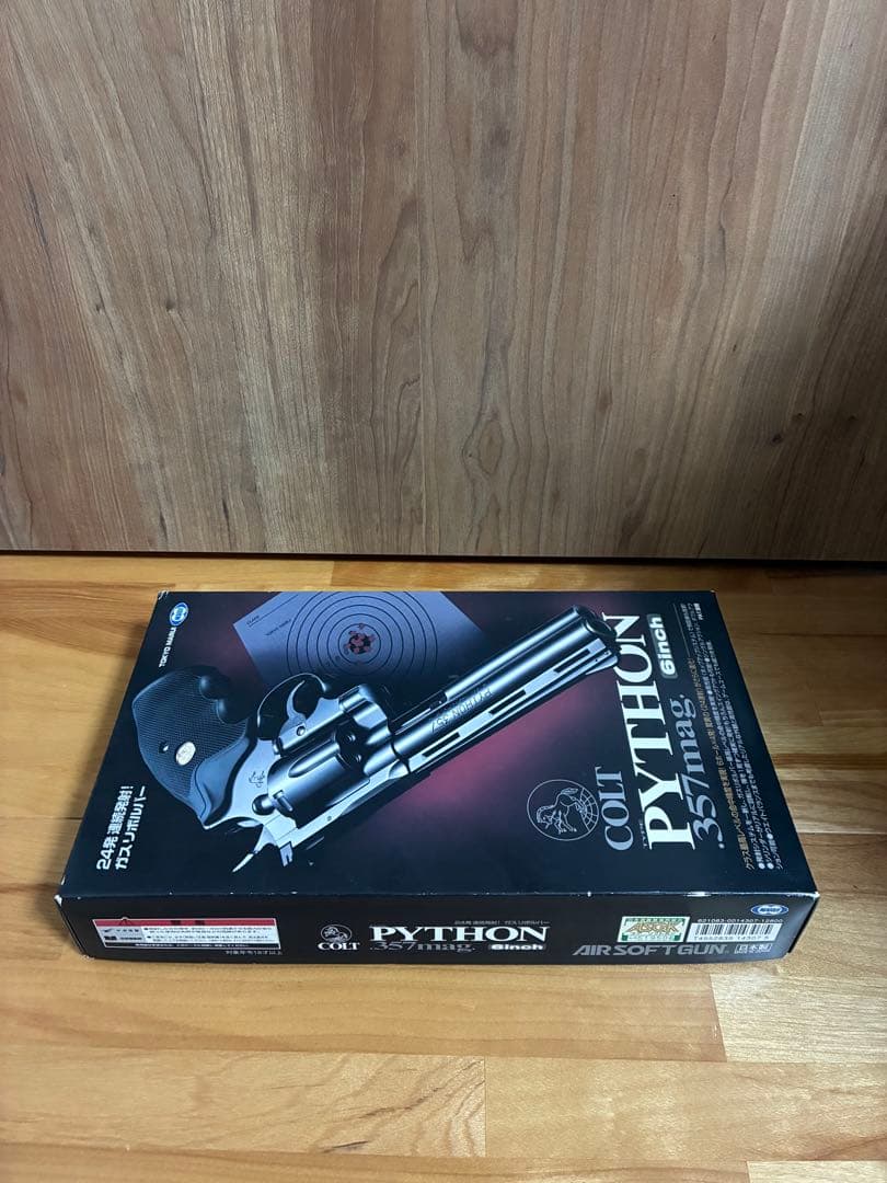 【コルトパイソン.357マグナム】6インチ　ガスリボルバー　東京マルイ（絶版品）