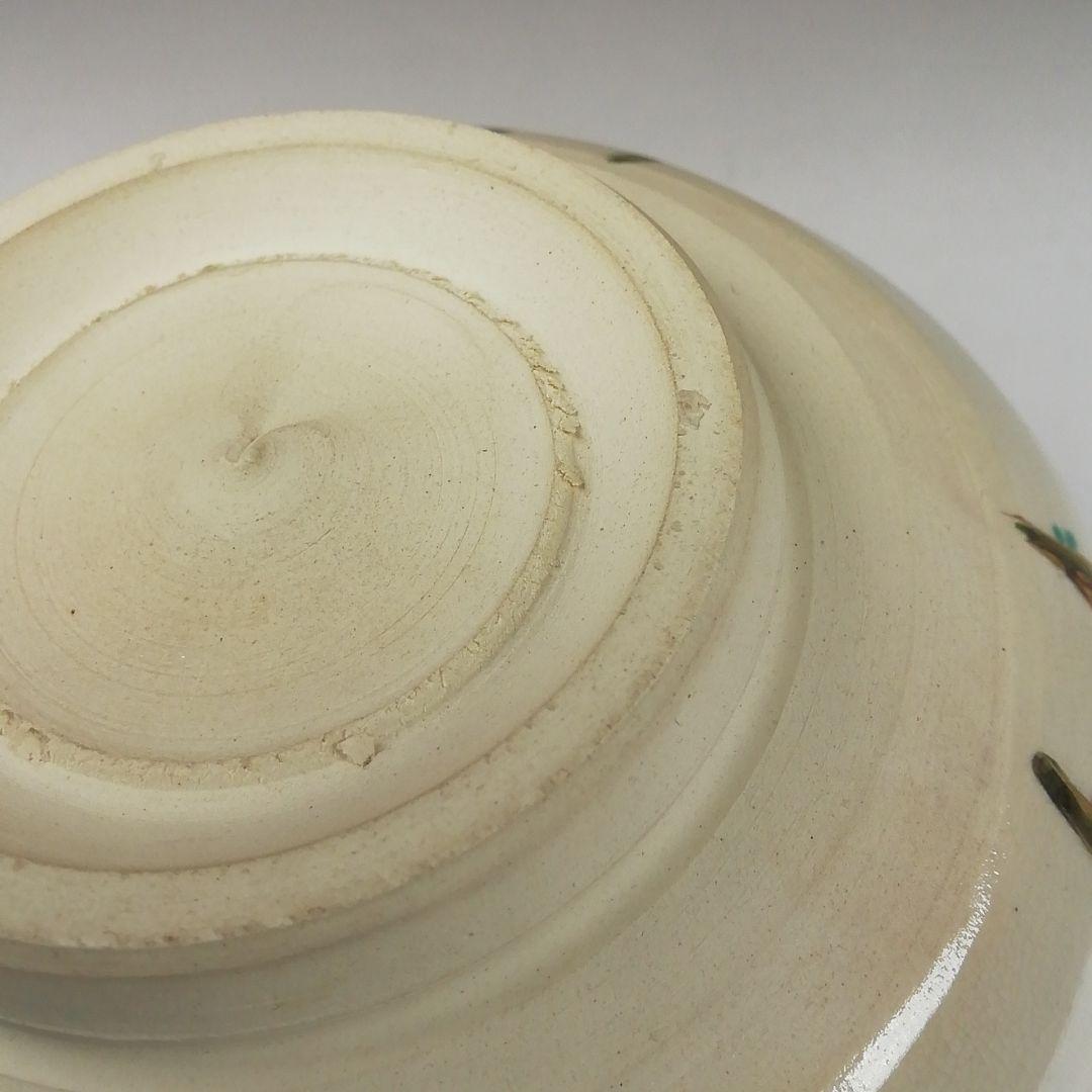 Ｔ３５８　茶碗　『仁清　春の海』『平安　手塚桐鳳 造』　共箱　抹茶碗　茶道具