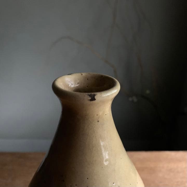 白丹波 徳利 古美術 酒器 花入 丹波焼 古道具 アンティーク