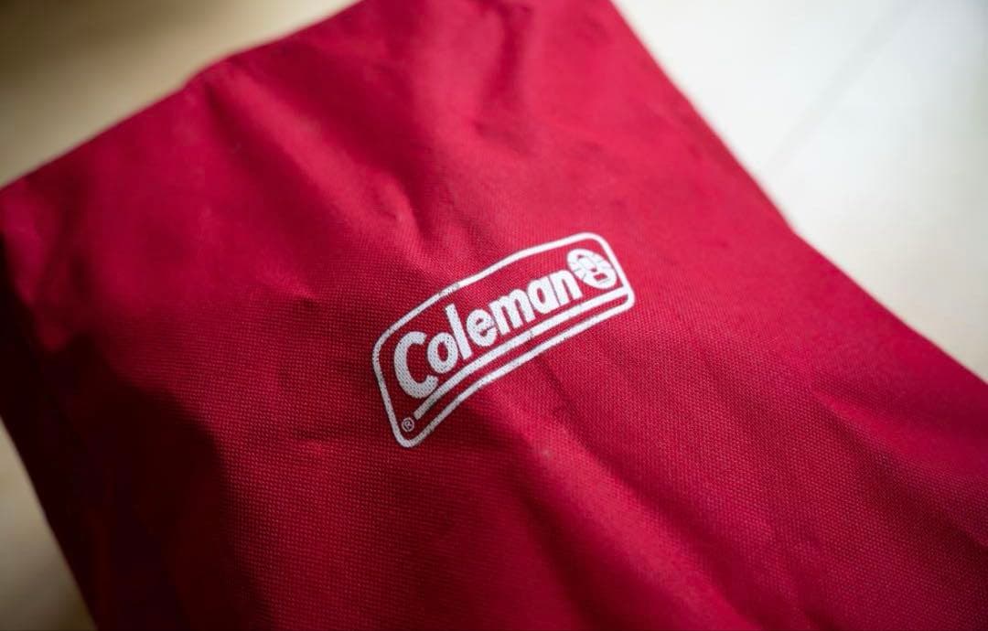 Coleman 折りたたみ式キャリーカート 赤