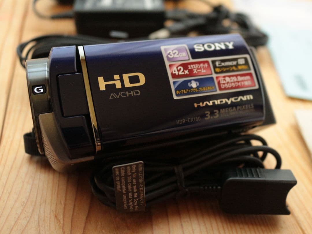 ビデオカメラ本体 sony Handycam HDR-CX180