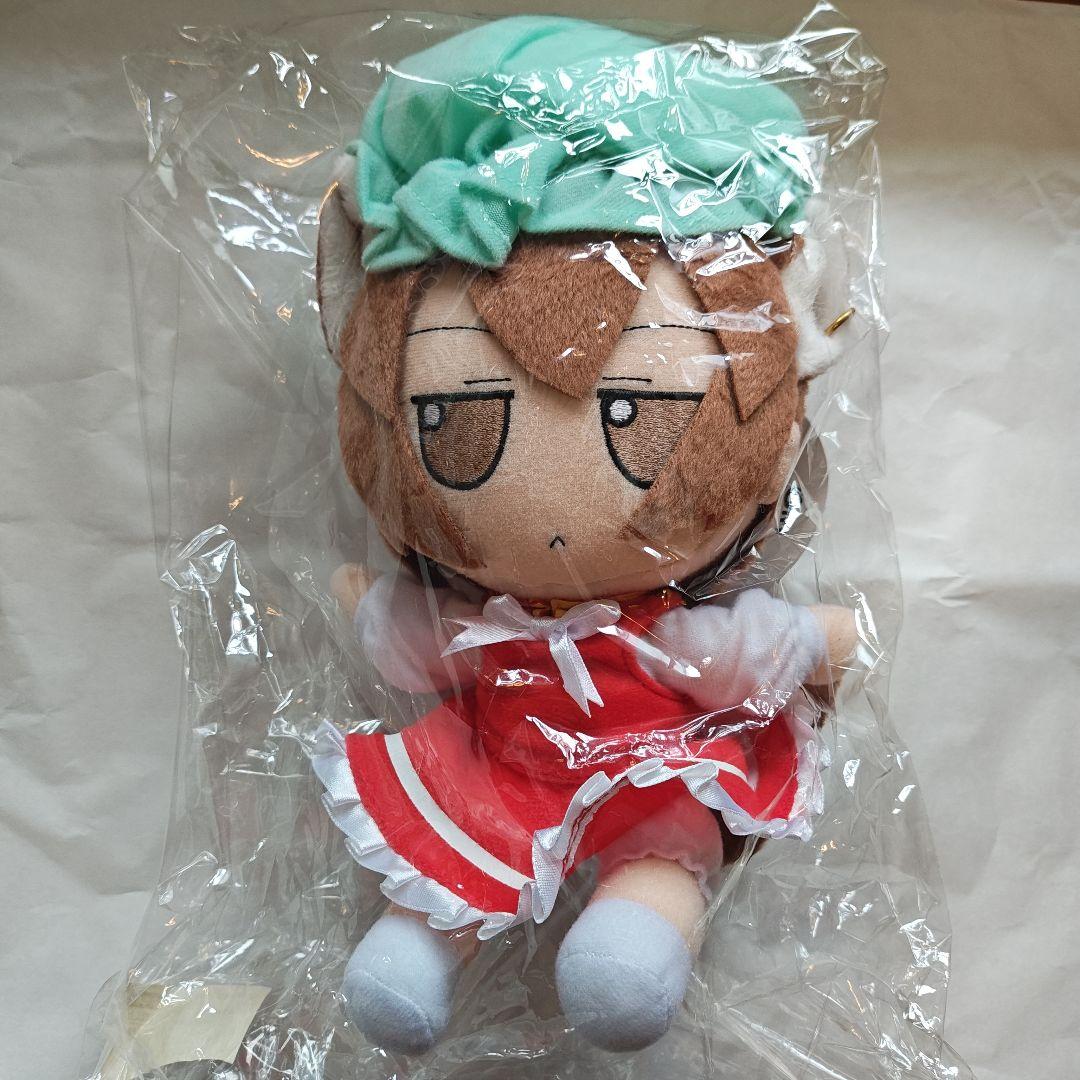 初期版(廃盤)タグ付 ぬいぐるみ 【橙】ふもふもちぇん　東方Project