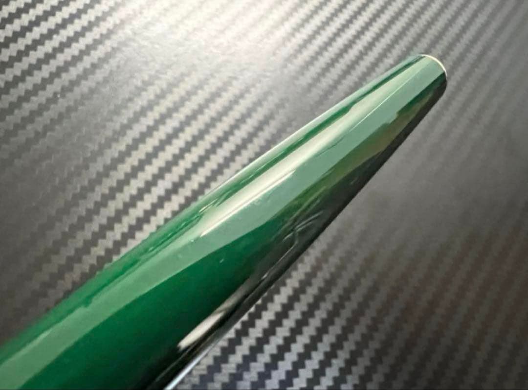 未使用に近い モンブラン ジェネレーション 万年筆 オリーブグリーン F 細字