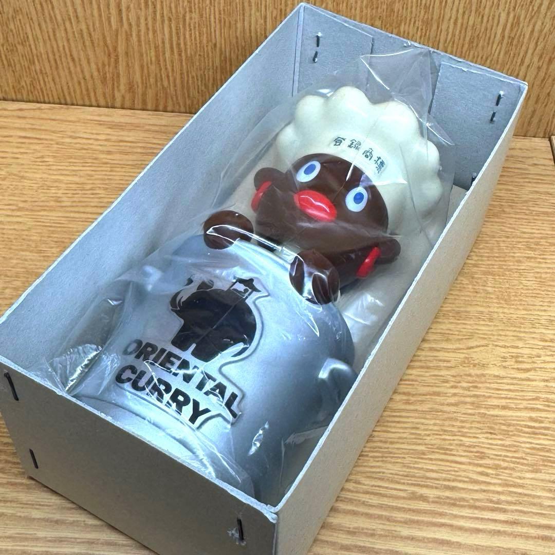 【オリエンタル坊や】　首振り人形　寸胴鍋ver. 箱付き