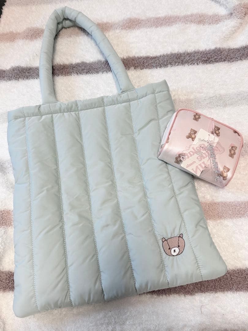 gelato pique meets JIN / トートバッグ＋ポーチ セット