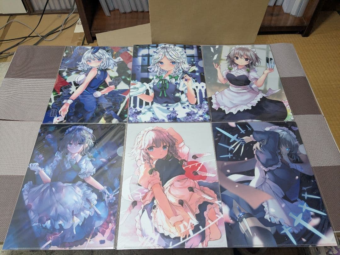 東方project　十六夜咲夜 クリアファイルセット②