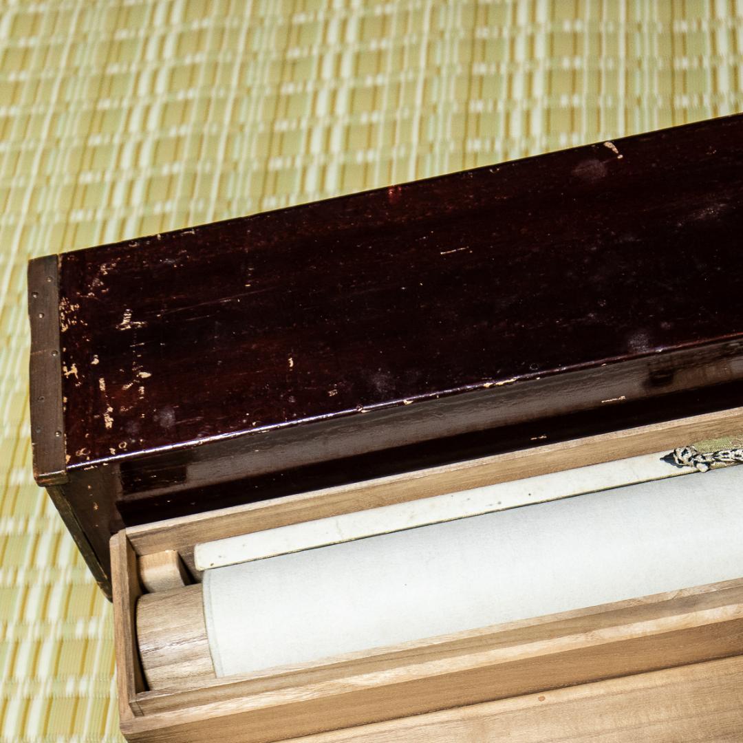 掛軸-991　富取風堂　牡丹　共箱