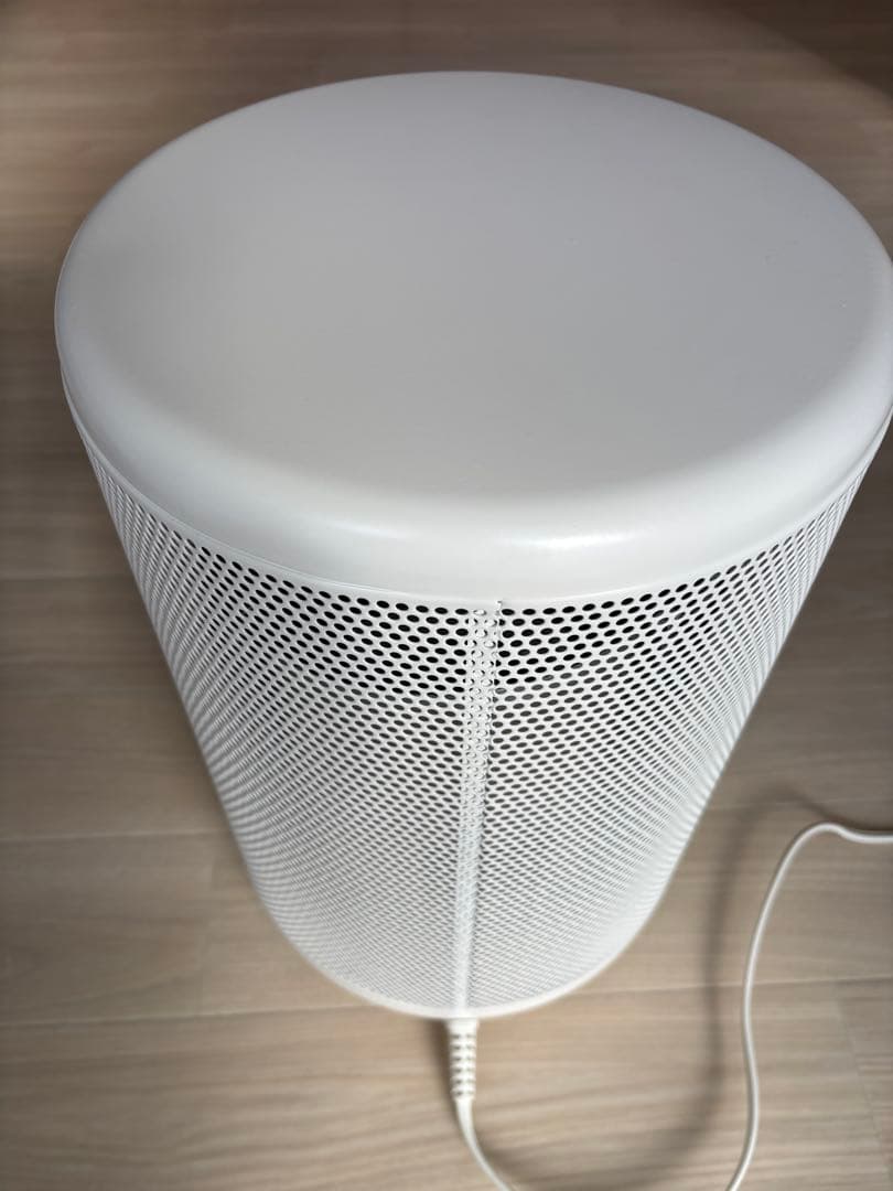 無印良品 丸型ヒーター　白