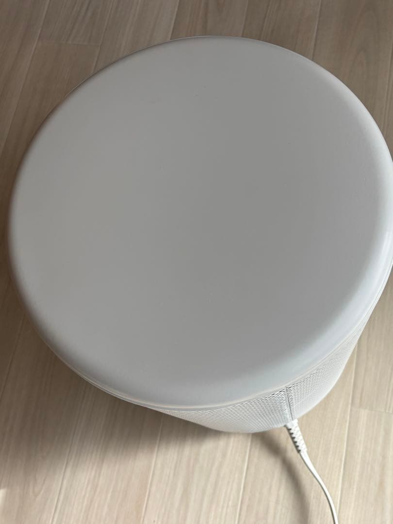 無印良品 丸型ヒーター　白