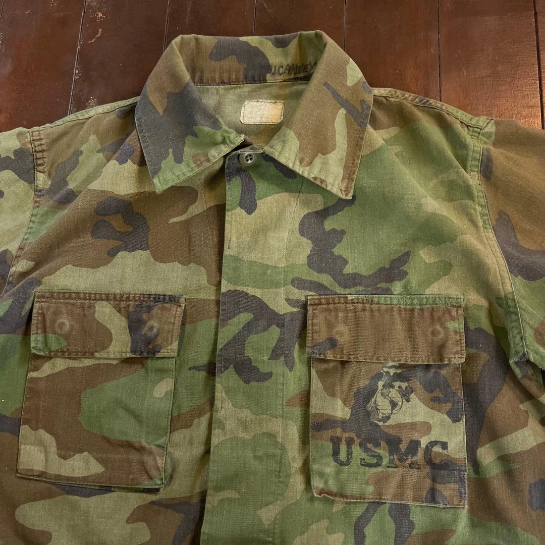 【USMC 米海兵隊】フィールドジャケット カモ 迷彩 米軍 NAVY