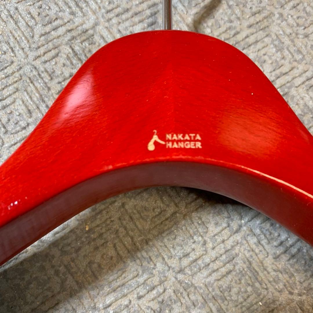 H523\" NAKATA HANGER ナカタハンガー 木製 15本セット