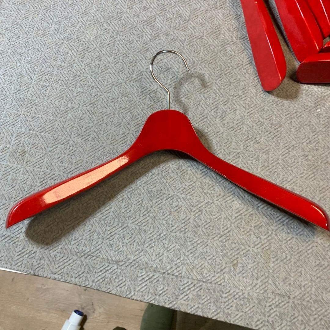 H523\" NAKATA HANGER ナカタハンガー 木製 15本セット