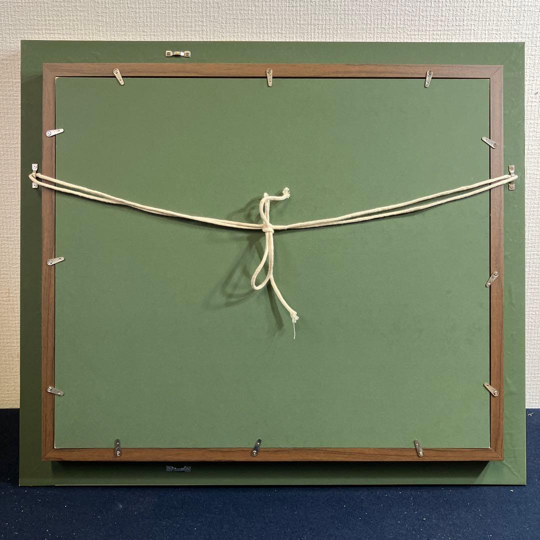 世界の輸入複製名画　工芸画額　モーリス•ユトリロ　「モンマルトル」F8