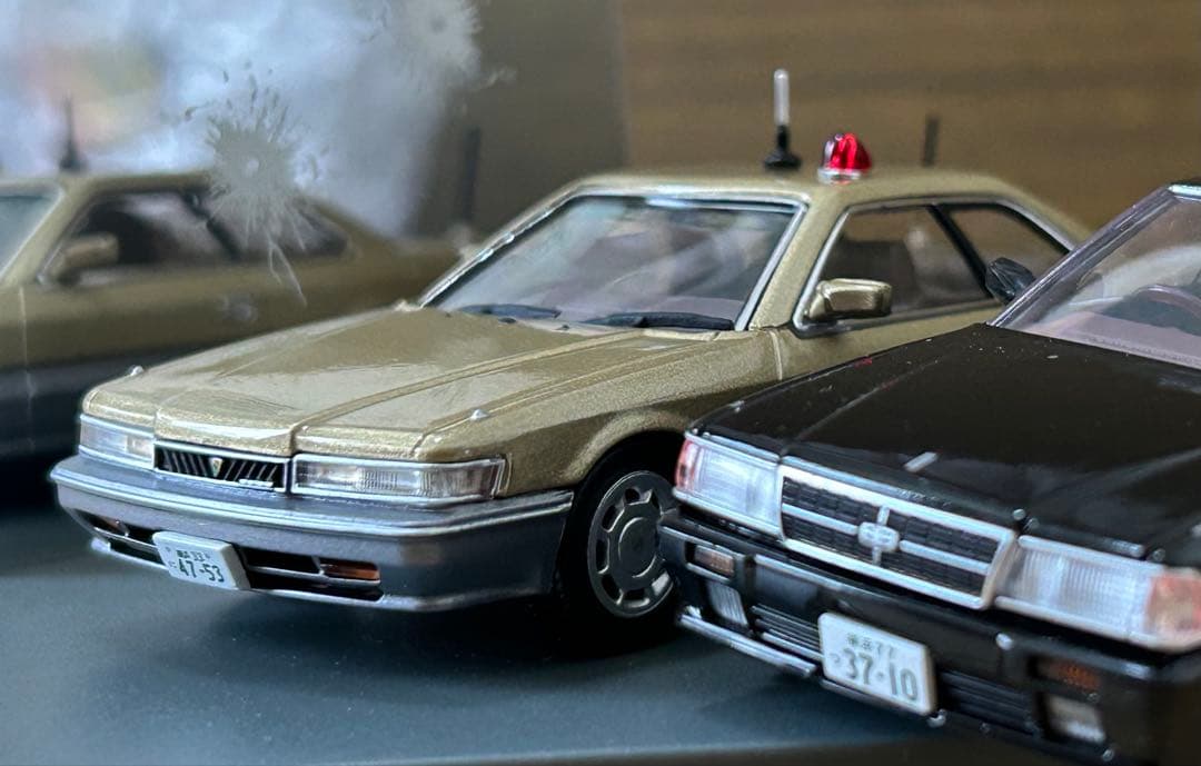 あぶない刑事 1/43 ダイキャストムービーコレクション 港3号 オマケ付