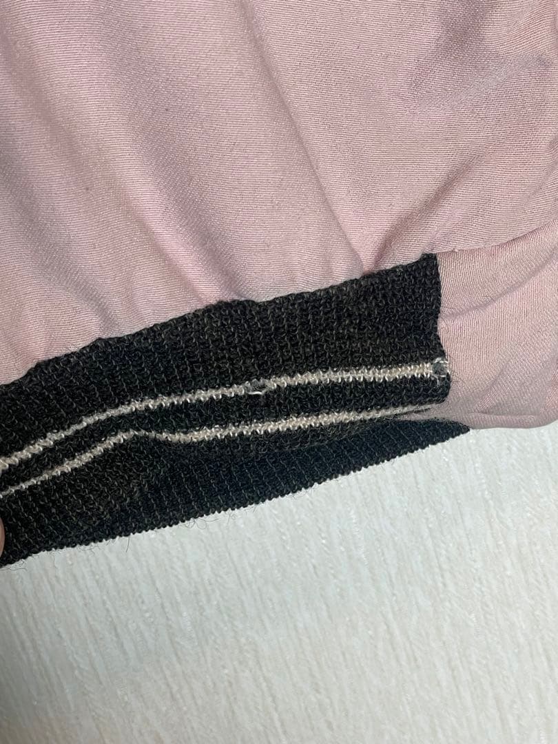 50‘s ビンテージ ギャバ　雪柄