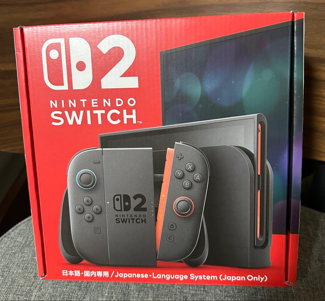 Nintendo Switch 2 本体 日本語対応　新品未使用　保証書付