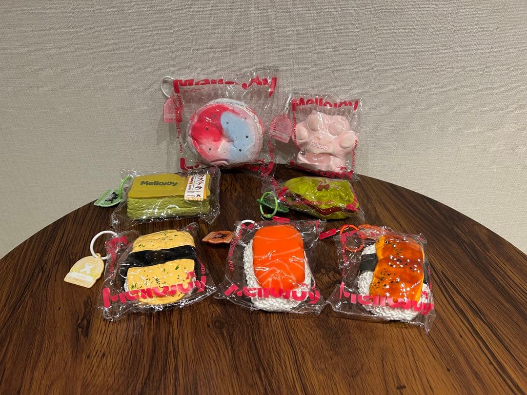 秋*K様 MELLOJOY メロジョイ　スクイーズ　7個セット