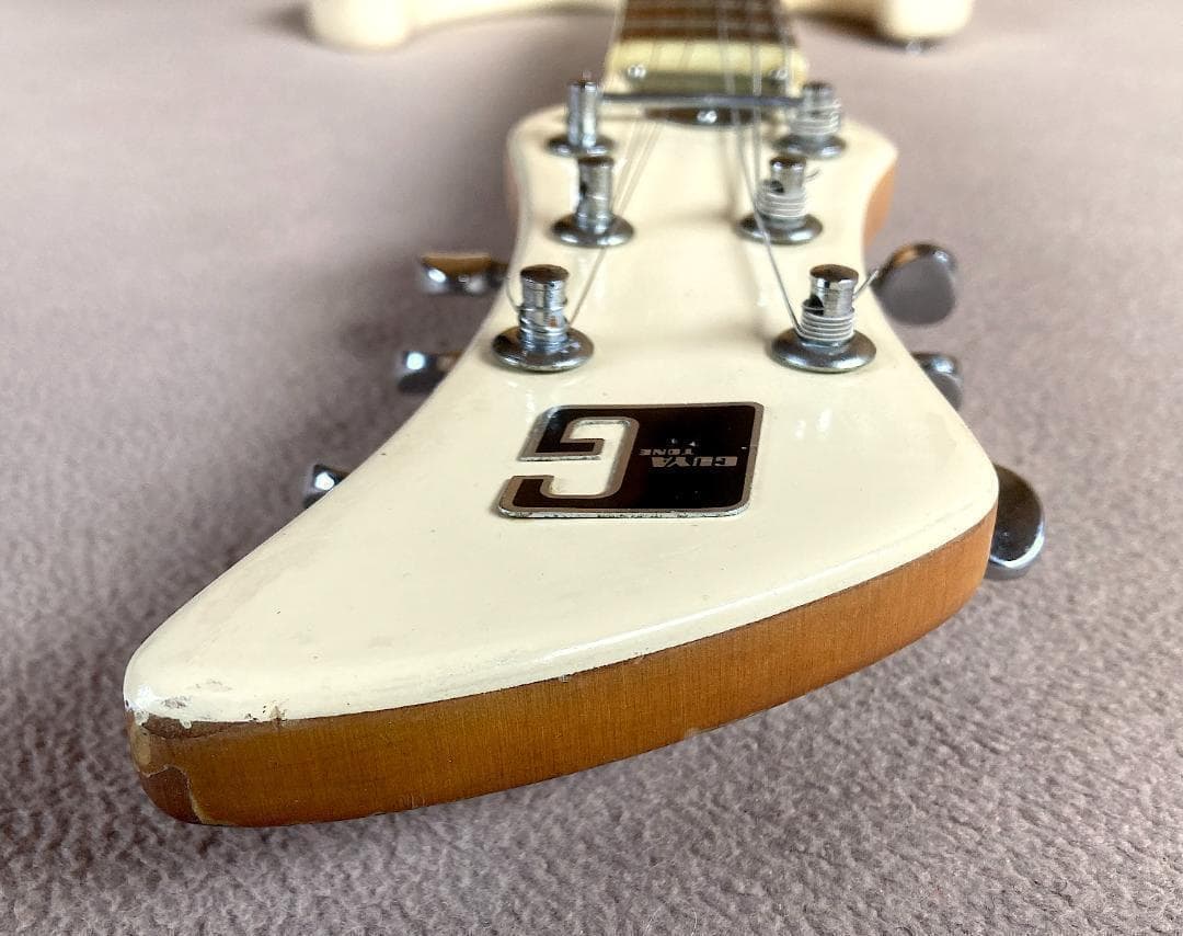 GUYATONE LG-150T WHITE 60-70s ヴィンテージ ギター