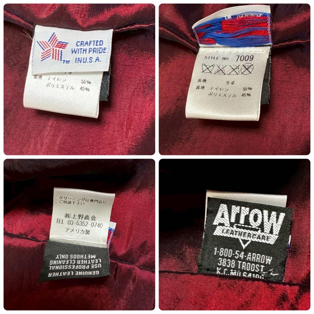 極美品/ハンガー付　Schott 641XX ライダースジャケット カウレザー