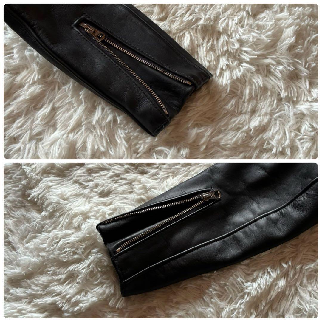 極美品/ハンガー付　Schott 641XX ライダースジャケット カウレザー