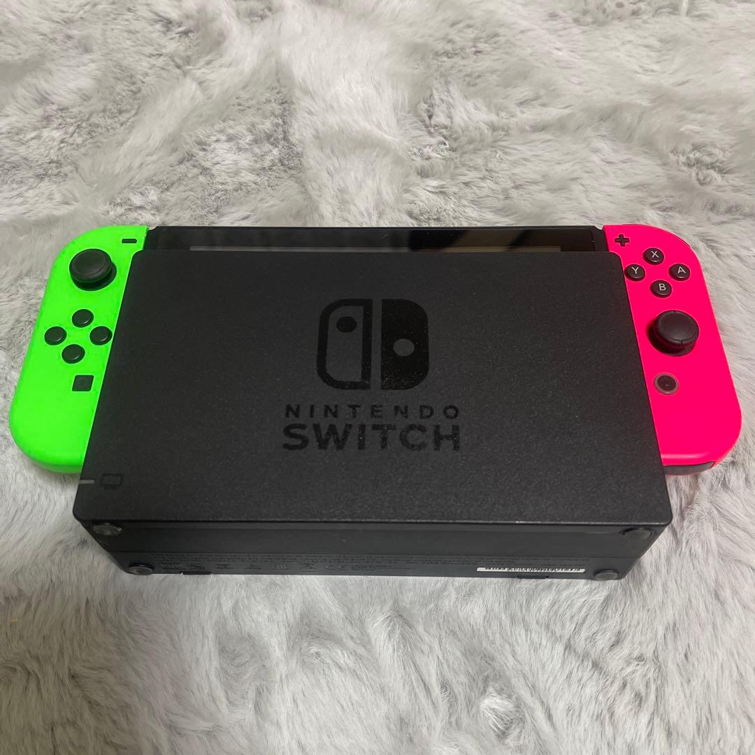 Nintendo Switch ネオンピンク・ネオングリーン本体