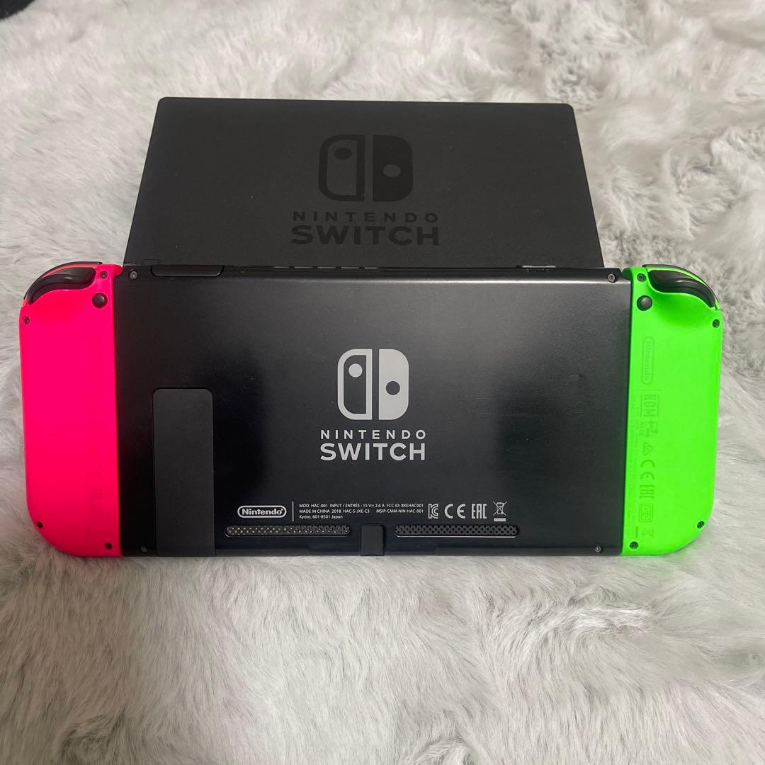 Nintendo Switch ネオンピンク・ネオングリーン本体