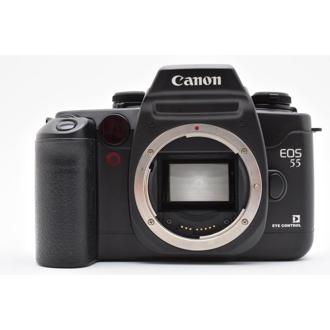 [美品] Canon EOS 55 キヤノン イオス 一眼レフ フィルムカメラ