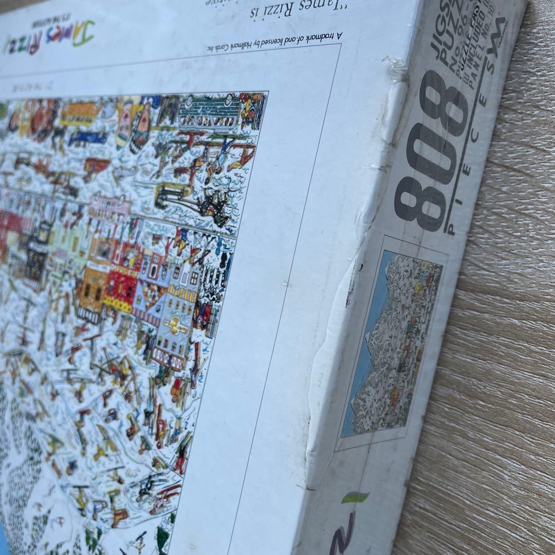 ジグソーパズル　ジェイムス・リッツィ　スキーツアーズ　808P 未開封