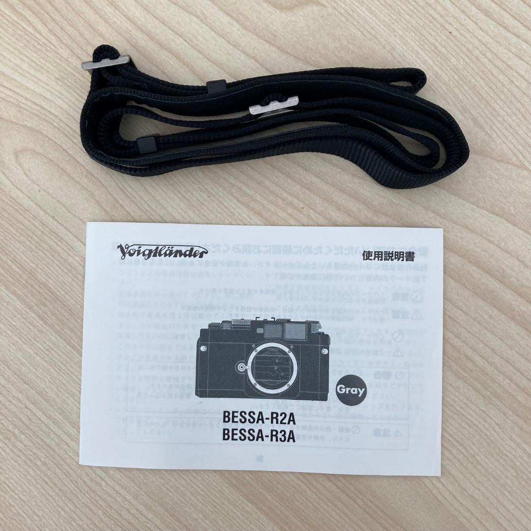 ゆ*と様 フォクトレンダー　BESSA R3A GRAY