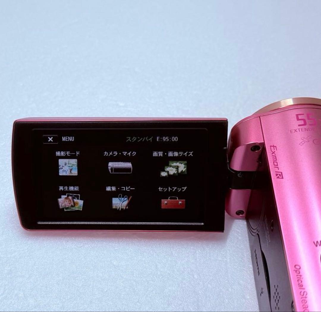SONY Handycam HDR-CX270V ピンク