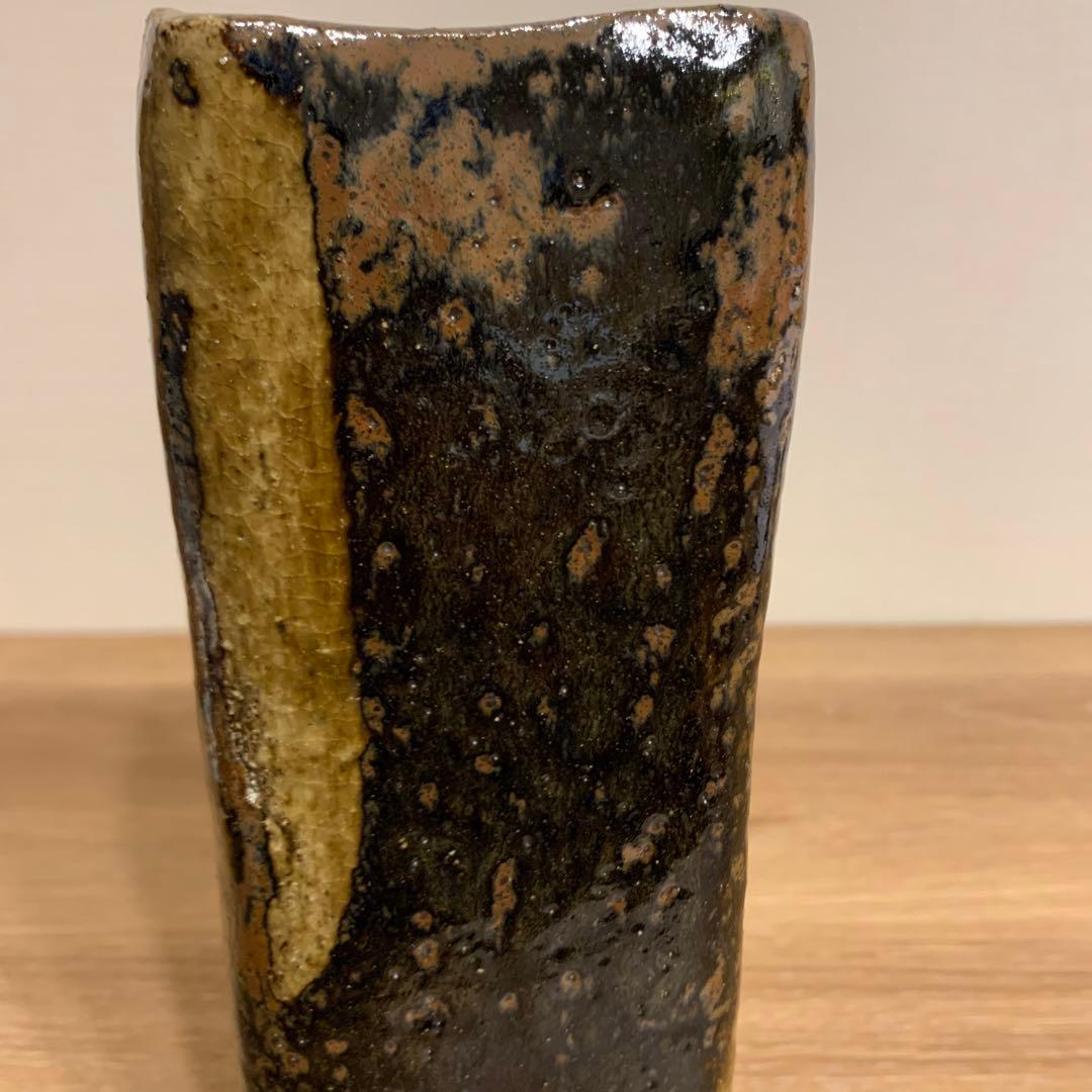 花入　常滑焼 名工 沢田昭邨　1客