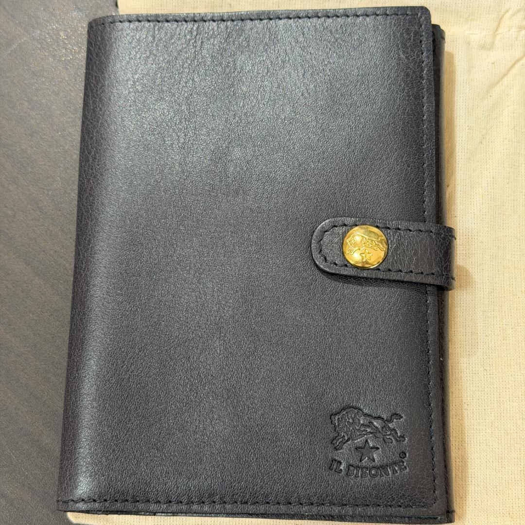 【新品未使用】イルビゾンテ 折り財布 ネイビー