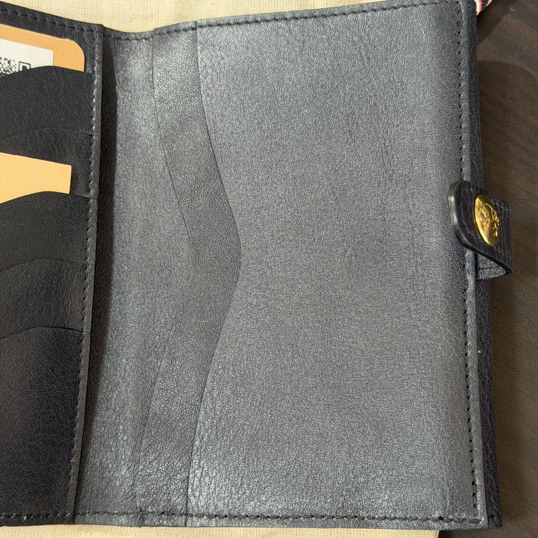 【新品未使用】イルビゾンテ 折り財布 ネイビー