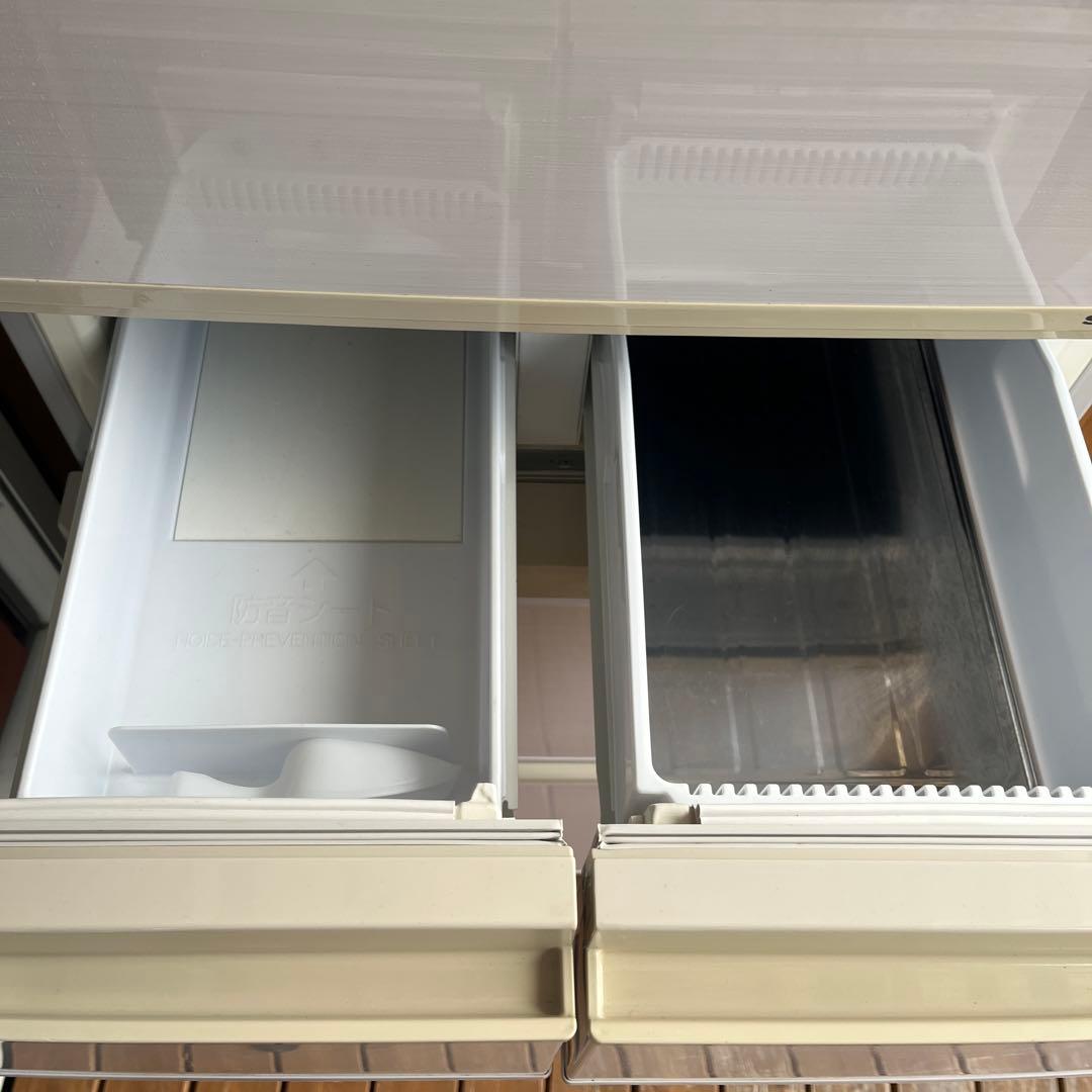 シャープ　5ドア大型冷凍冷蔵庫412ℓ 2017年製自動製氷付き　どっちもドア