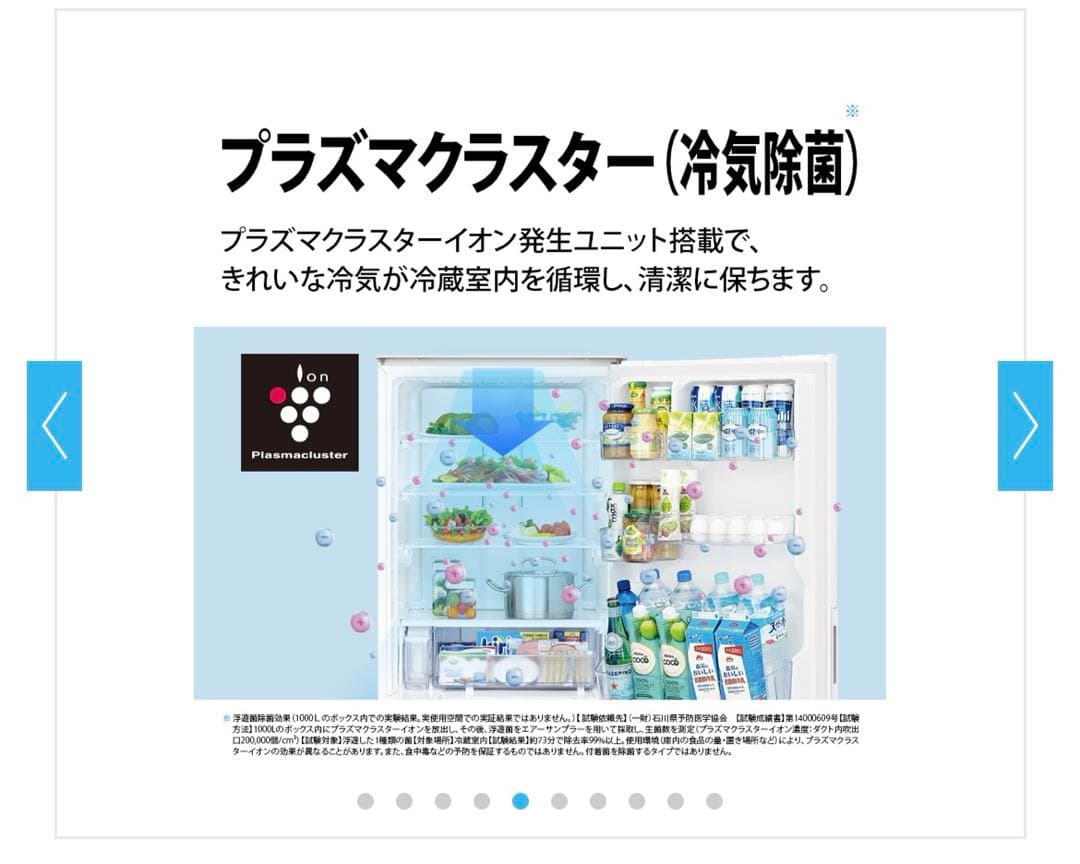 シャープ　5ドア大型冷凍冷蔵庫412ℓ 2017年製自動製氷付き　どっちもドア