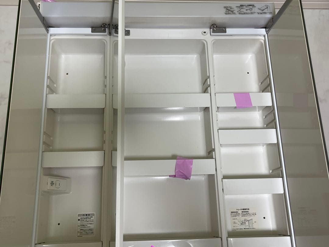 TOTO∥洗面台スウィング3面鏡TL486F2SB LTL486F2R 引取検定