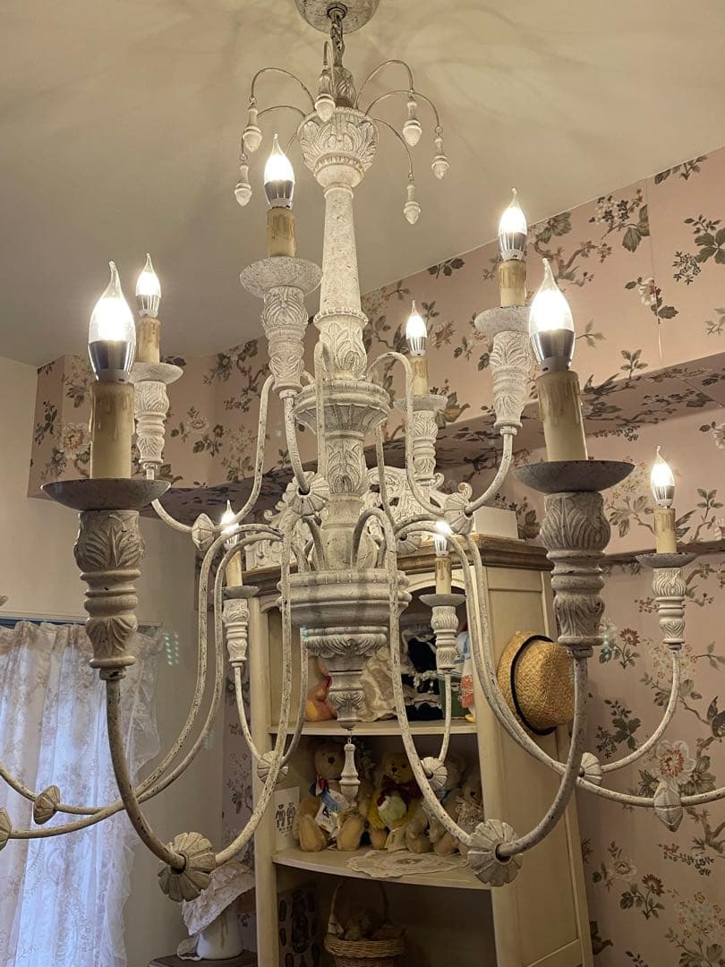 アンティーク調 シャンデリア 12灯