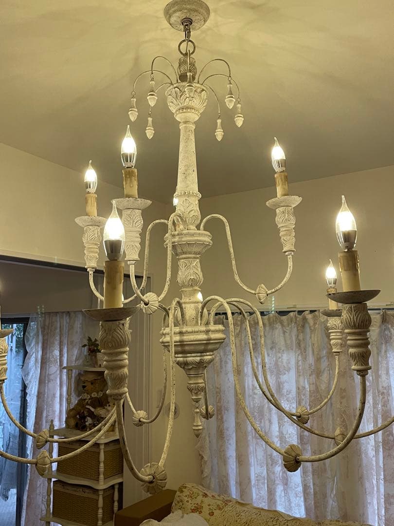 アンティーク調 シャンデリア 12灯
