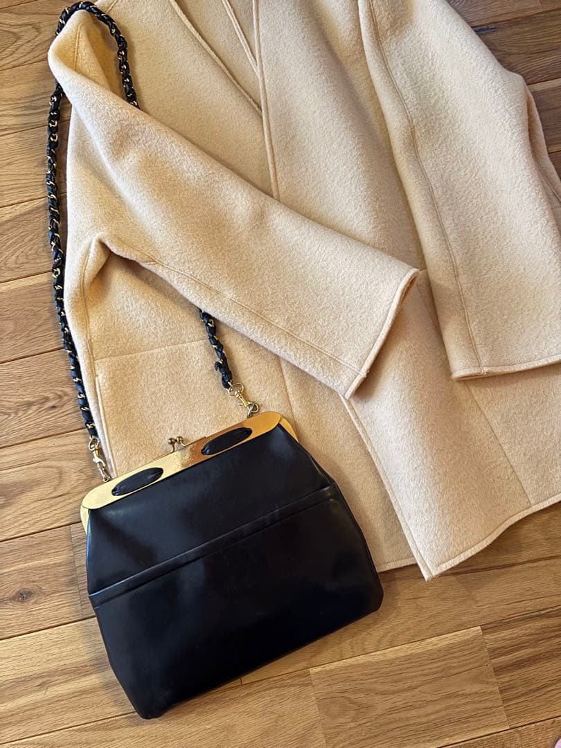 ocaille ヴィンテージ　がま口　ショルダーバッグ　オカイユ