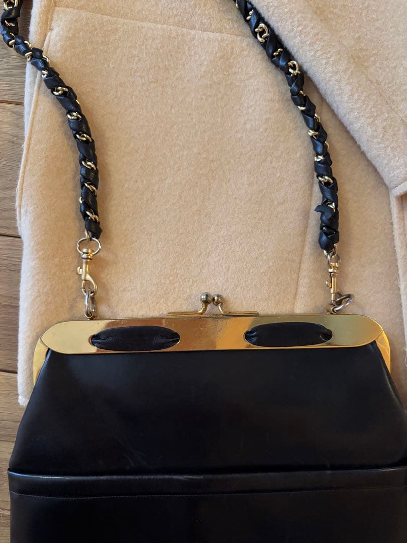 ocaille ヴィンテージ　がま口　ショルダーバッグ　オカイユ