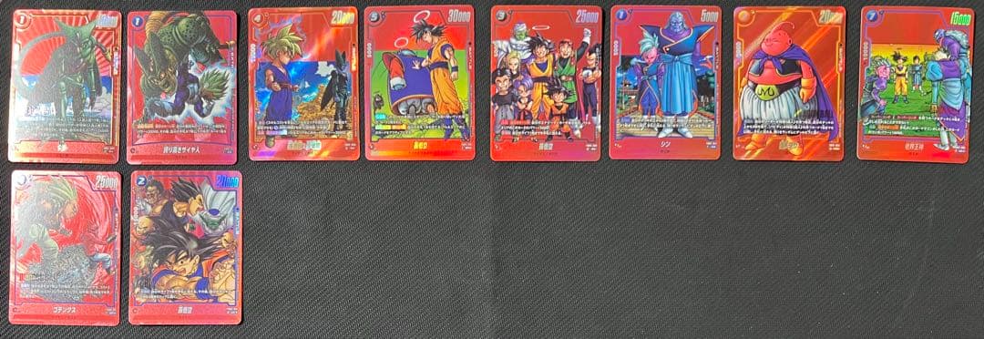 マンガブースター　赤背景　パラレル　34枚　コンプリート