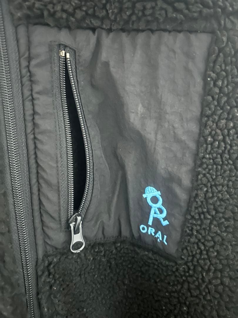 THE ORAL CIGARETTES もこもこボアブルゾン 黒　Mサイズ